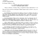 L.S. Christey Named Deputy Administrator of FWS Philippine Fishery Program October 27, 1948