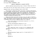 Limits on Importation of Migratory Waterfowl --Sept. 20,1949