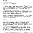 Announce Basic Regulations for Shooting of Doves, Rails, and Gallinules July 12, 1954 B