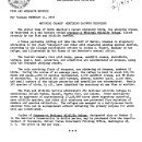 Whooping Cranes' Wintering Grounds Decreased February 11, 1955