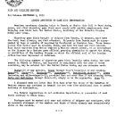 Limits Announced on Game Bird Importations September 1, 1955