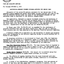 Saltonstall-Kennedy Fishery Program Approved for Second Year October 6, 1955 A