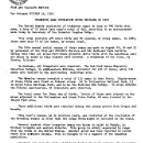 Trumpeter Swan Population Shows Decrease in 1955 October 16, 1955 A