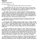 Canadian Marked Trumpeter Swan Found Near Red Rock Lakes February 10, 1956 A