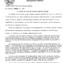 No Change in Fish and Wildlife Service Regions January 14, 1957