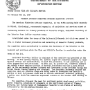 Fishery Advisory Committee Stresses Marketing Activity May 15, 1957 A