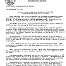 Migratory Bird Conservation Commission Authorizes Acquisition and Lease of 10,500 Acres May 22, 1957 C