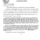 Public Hearing Scheduled on Proposed Upper Salmon River Withdrawal July 11, 1957 A