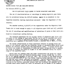 Use of Electronic Calls Banned in Taking Migratory Game Birds August 24, 1957 A