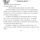 Fish and Wildlife Advisory Committee to Hold Second Meeting November 11, 1957