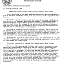 Changes and Clearifications Issued on Basic Waterfowl Regulations August 15, 1958
