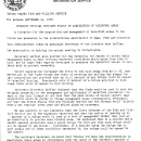 Interior Official Outlines Policy of Acquisition of Waterfowl Areas September 12, 1958 B