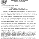 Winter Waterfowl Survey, Other Data, Indicate Decline in Atlantic Duck Population September 15, 1958