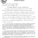 New Fishery Laboratory to Be Built on Chesapeake Bay October 2, 1958 B