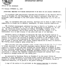 Additional Hearings on Fishing Regulations to Be Held in Six Alaska Communities November 23, 1958