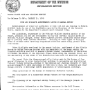 Fish and Wildlife Achievements Listed in Annual Report January 20, 1959 A