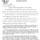 National Wildlife Refuge Suggested for Kerr Reservoir February 18, 1960