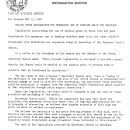 Seaton Urges Legislation for Emercency Use of Surplus Grain for Wildfire--May, 1960