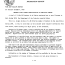 Hunters Total Almost Twelve Million in Forty-Six States--October 9, 1960