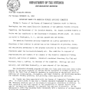Secretary Named for American Fishery Advisory Committee--December 13, 1960
