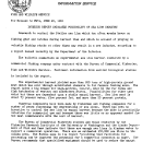 Interior Report Indicates Possibility of Sea Lion Industry--June 20, 1961
