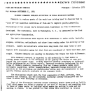 Fishery Chemists Explain Activities in World Nutrition Matters--September 21, 1961