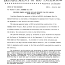 President Kennedy Approves Fish and Wildlife Plan for Canadian River Project, Texas--December 28, 1962