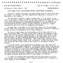 Giant Canada Goose, Long Believed Extinct, Rediscovered in Minnesota--April 1, 1963