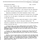 1964-65 Waterfowl Hunting Regulations Announced by Secretary Udall--August 21, 1964