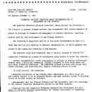 Fisheries Advisory Committee Makes Recommendations to Department of the Interior--October 17, 1964