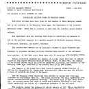 Pesticides Residues Found in Whooping Crane--October 19, 1964