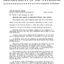 Trumpeter Swans Respond to Restoration Eforts, Udall Reports--November 23, 1965