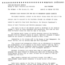 Interior Plans Release Into the Wild of Endangered Masked Bobwhite January 28, 1968