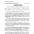 Secretary Morton Calls for Moratorium on Whaling December 12, 1971
