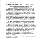 Major National Fishery Research and Development Center Planned for Northeastern Pennsylvania November 3, 1972