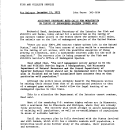 Assistant Secretary Reed Calls for Moratorium on Taking of Endangered Eastern Timber Wolf December 12, 1972