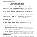 Matagorda Island, Texas, Proposed as Added Habitat for Whooping Cranes November 29, 1974