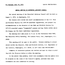 Annual Meeting of Waterfowl Advisory Council July 10, 1975