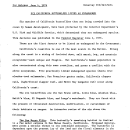 Six California Butterflies Listed as Endangered June 4, 1976