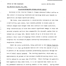 Blackbird/starling Control Policy Issued October 20, 1976