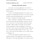 Endangered Species Chief Appointed February 28, 1977