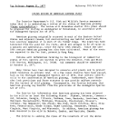 Status Review of American Ginseng Plant August 11, 1977