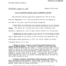 1978-79 Waterfowl Hunting Season Frameworks Proposed August 11, 1978