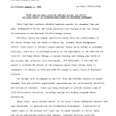 Three New National Wildlife Refuges Slated for South: One Area Result of Interior-Army Corps of Engineers Agreement August 7, 1980
