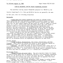 1980-81 Waterfowl Hunting Season Frameworks Proposed August 15, 1980
