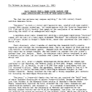 Radio Beacom From A Snake River Garbage Dump Leads Investigators to Site of Bald Eagle's Burial August 21, 1981