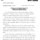 Patuxent Wildlife Research Center Reports Deaths of Five Whooping Cranes; Investigations Continue Into Cause October 31, 1984