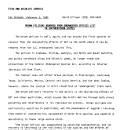 Brown Pelicans Removed From Endangered Species List in Southeatern States February 5, 1985