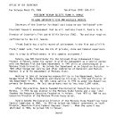 President Reagan Selects Frank H. Dunkle to Head Interior's Fish and Wildlife Service March 25, 1986