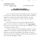 Public Comment Period Extended on Arctic National Wildlife Refuge Draft Report January 20, 1987